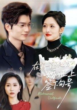 在 第一百张结婚证上签下句号